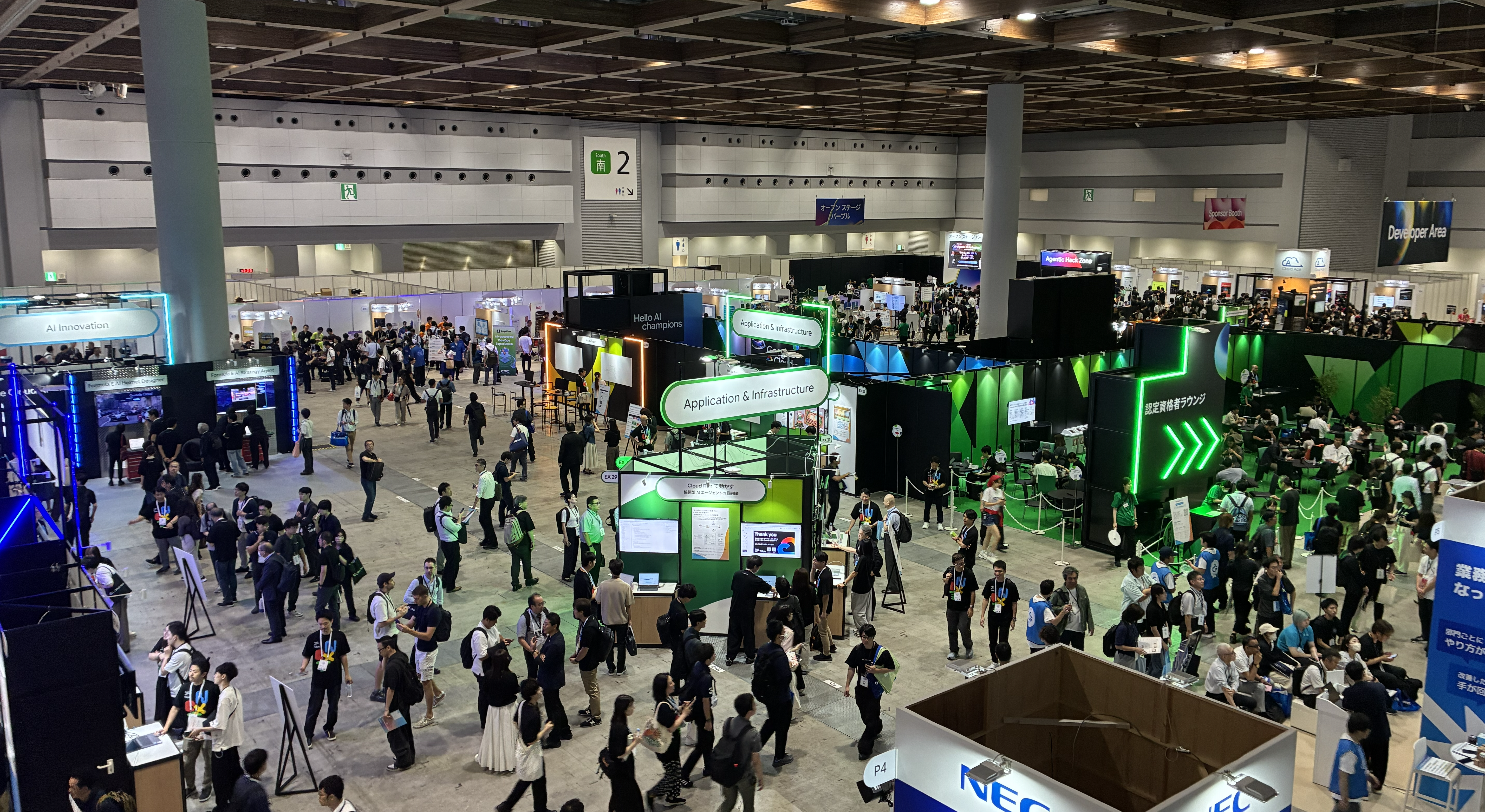 Google Cloud Next Tokyo 2026のEXPOブースの様子