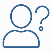 担当者不在で中身が分からないことを示すアイコン