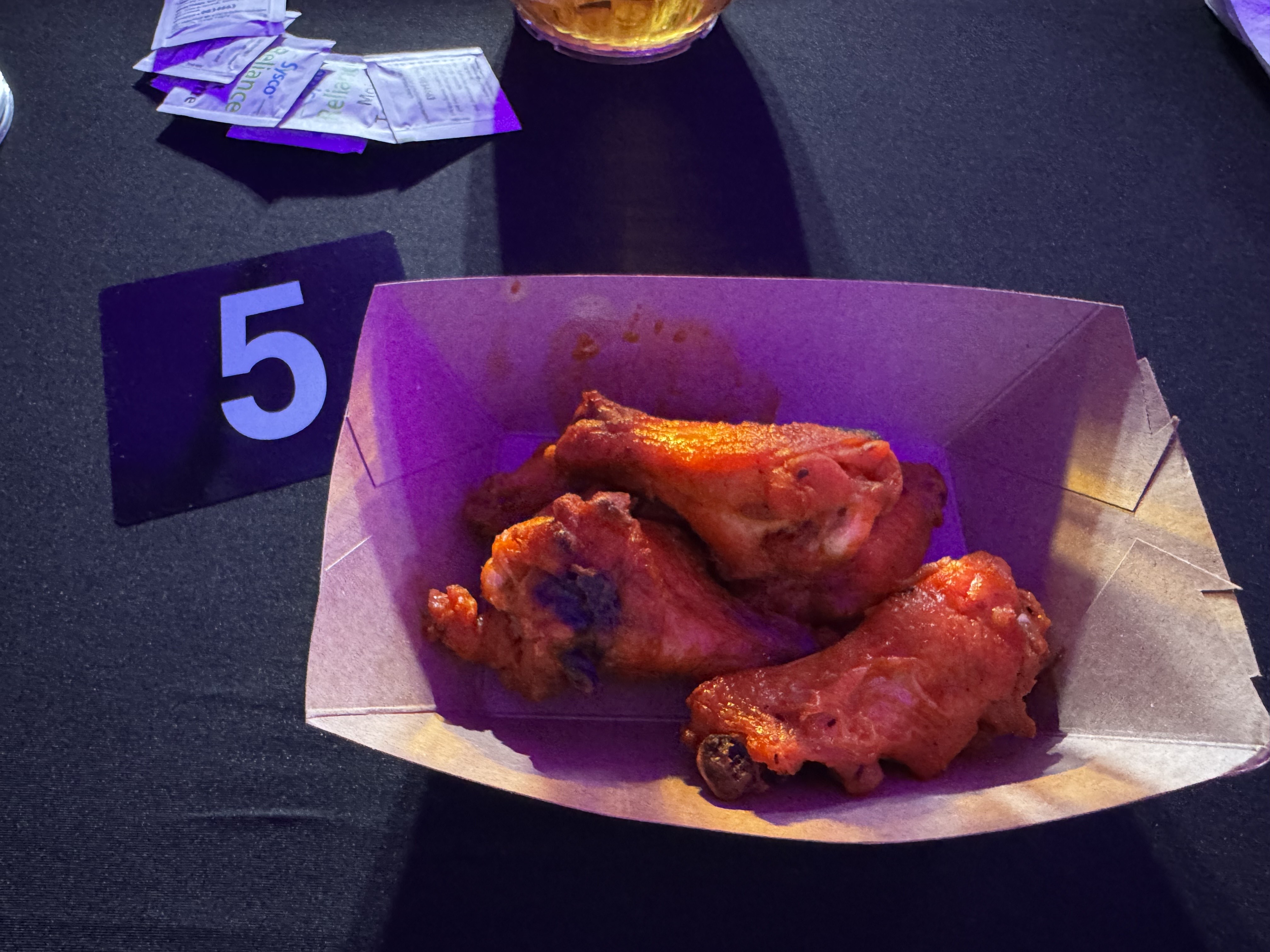 大会のチキンウィング