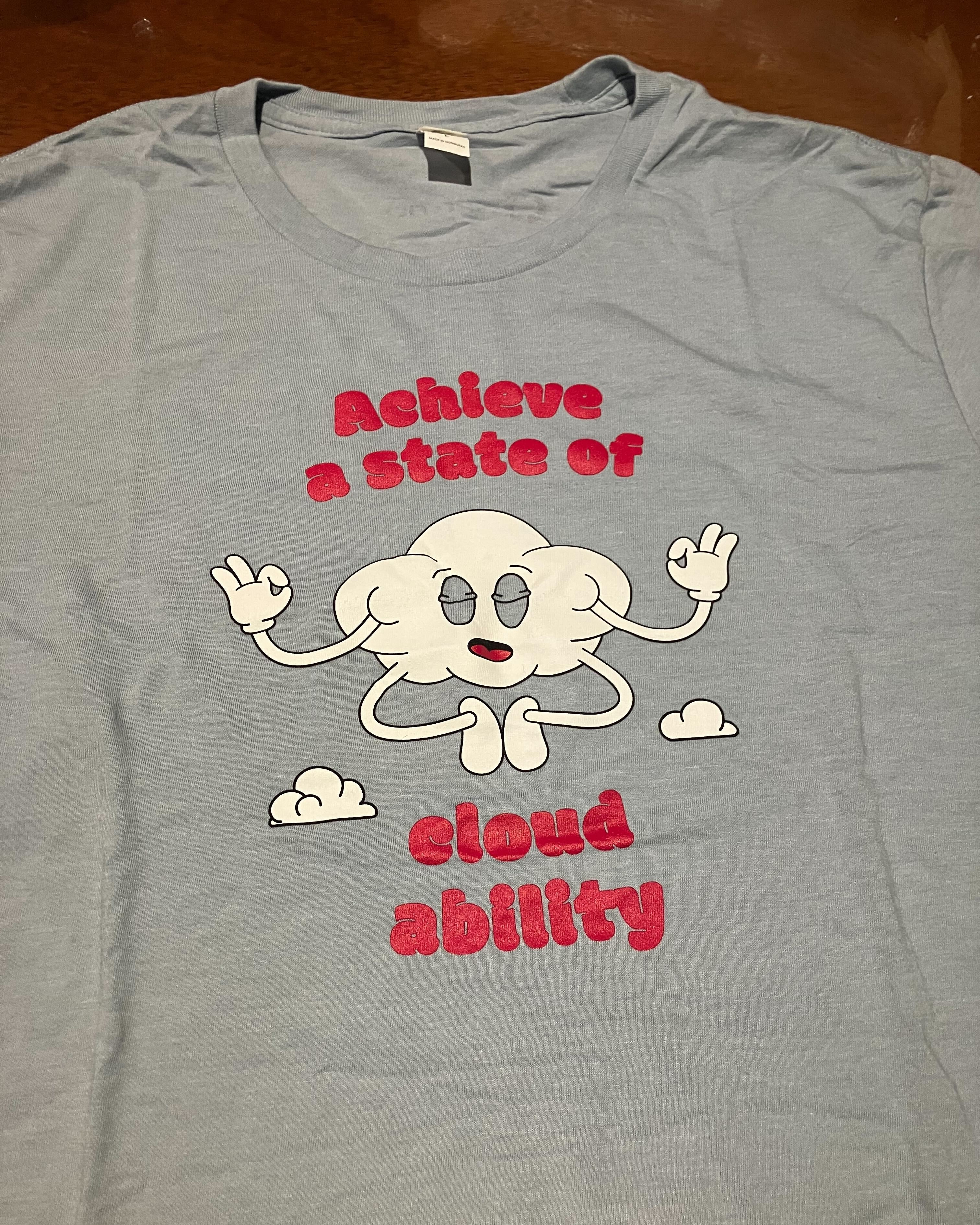 CloudabilityのTシャツ