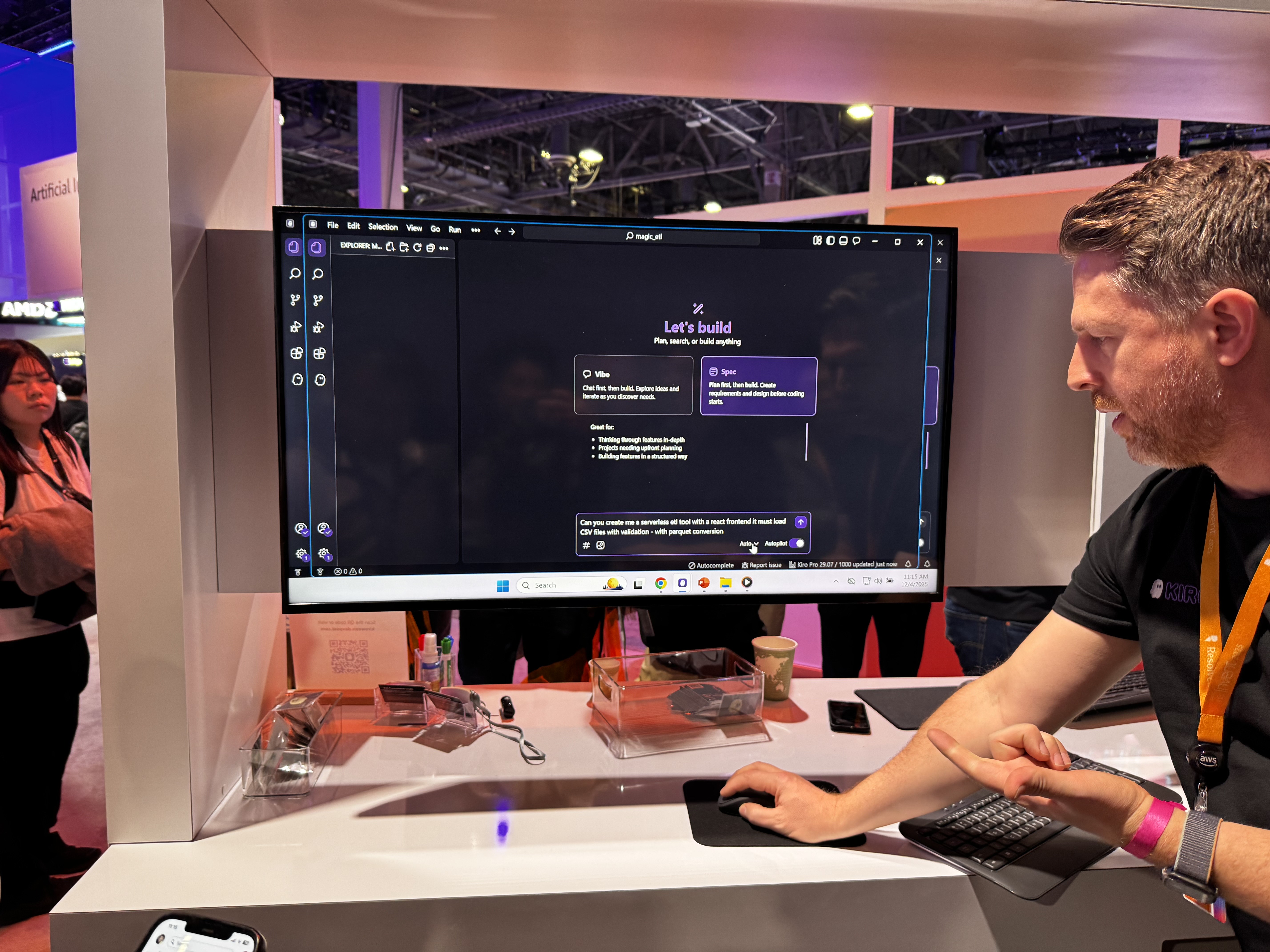 AWS re:Invent 2025】Kiro現地レポ：プロンプトからAWS環境・コードを